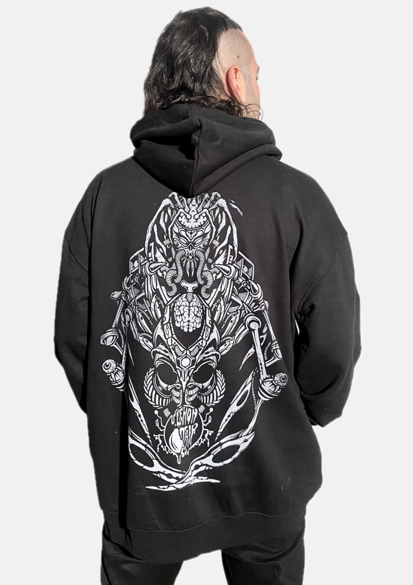 Rat Brain - hoodie back